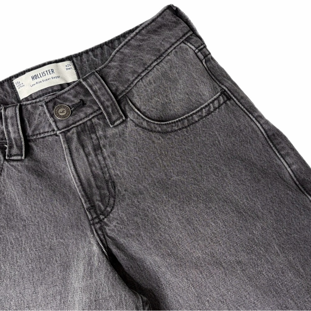 Hollister | Low Rise Super Baggy Jeans - 24 Short - Picture 10 of 14